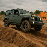 4x4 jeep practice sessions